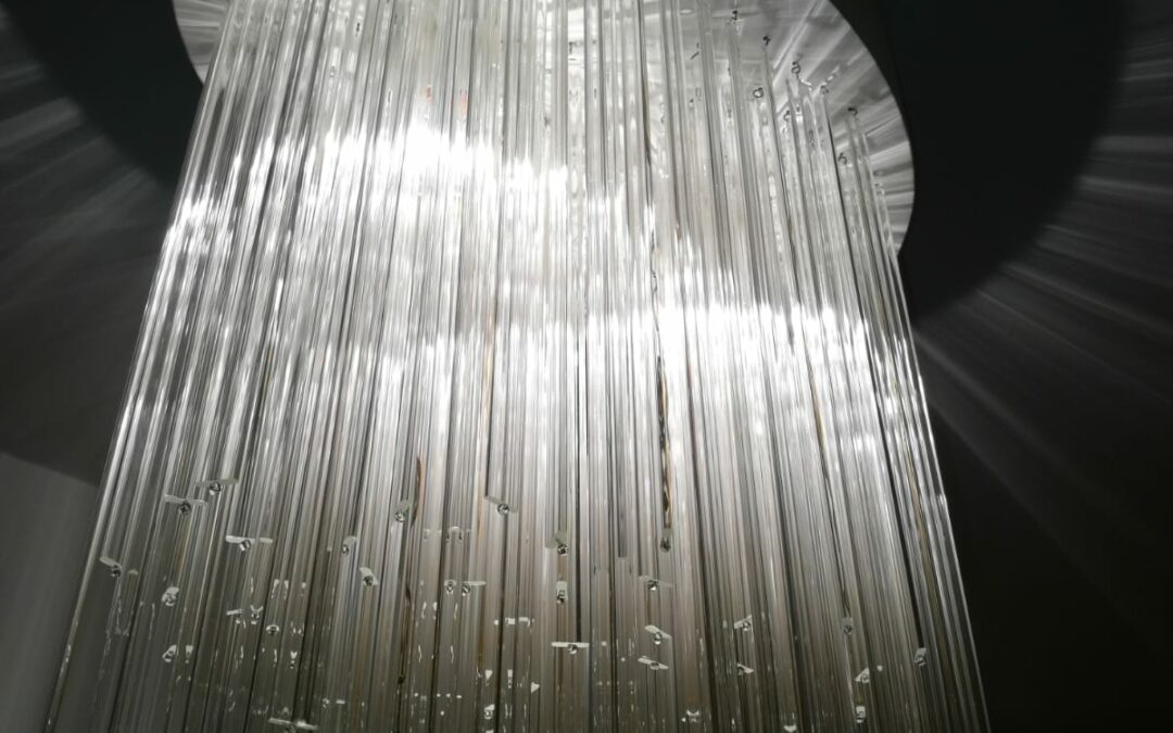 Lustre « Cascade de lumière » – Bertrand Cazenave