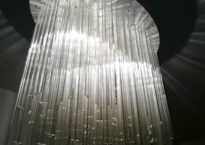 Lustre « Cascade de lumière » – Bertrand Cazenave