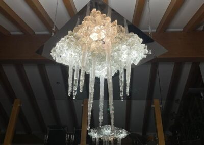 Lustre « Grotte gelée » – Bertrand Cazenave