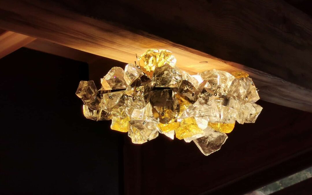 Lustre « Grotte glacée » – Bertrand Cazenave