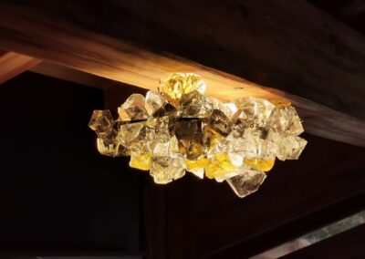Lustre « Grotte glacée » – Bertrand Cazenave