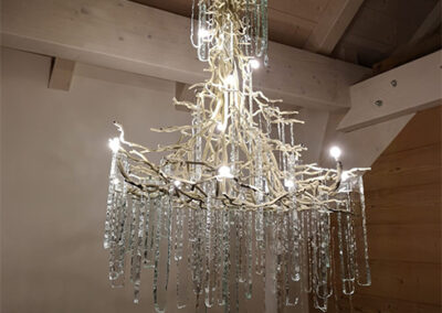 Lustre « Arbre gelé » – Bertrand Cazenave
