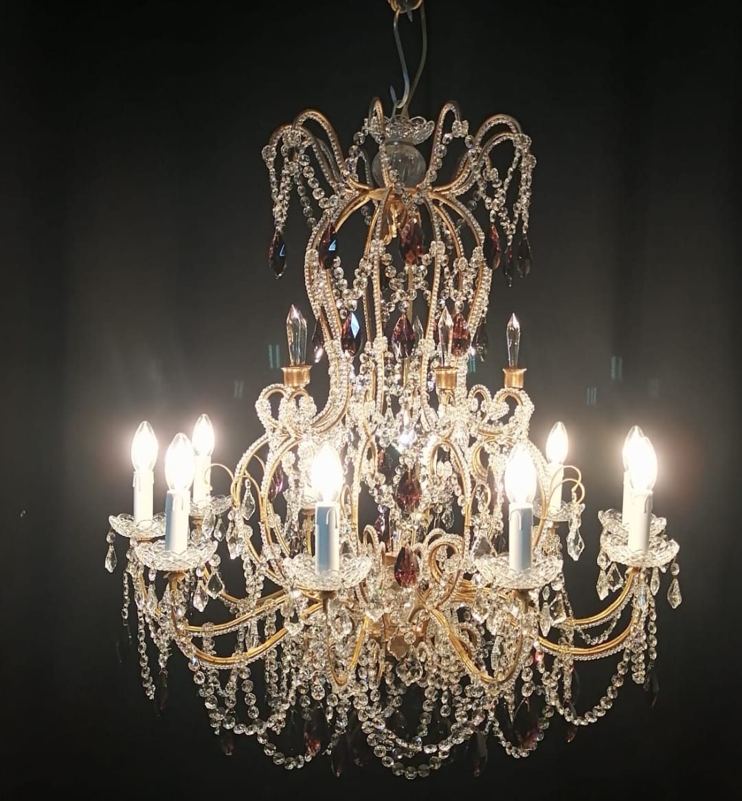 lustre en fer forgé artisanal lustre en fer forgé artisanal