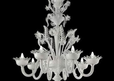 Lustre classique en verre de Murano