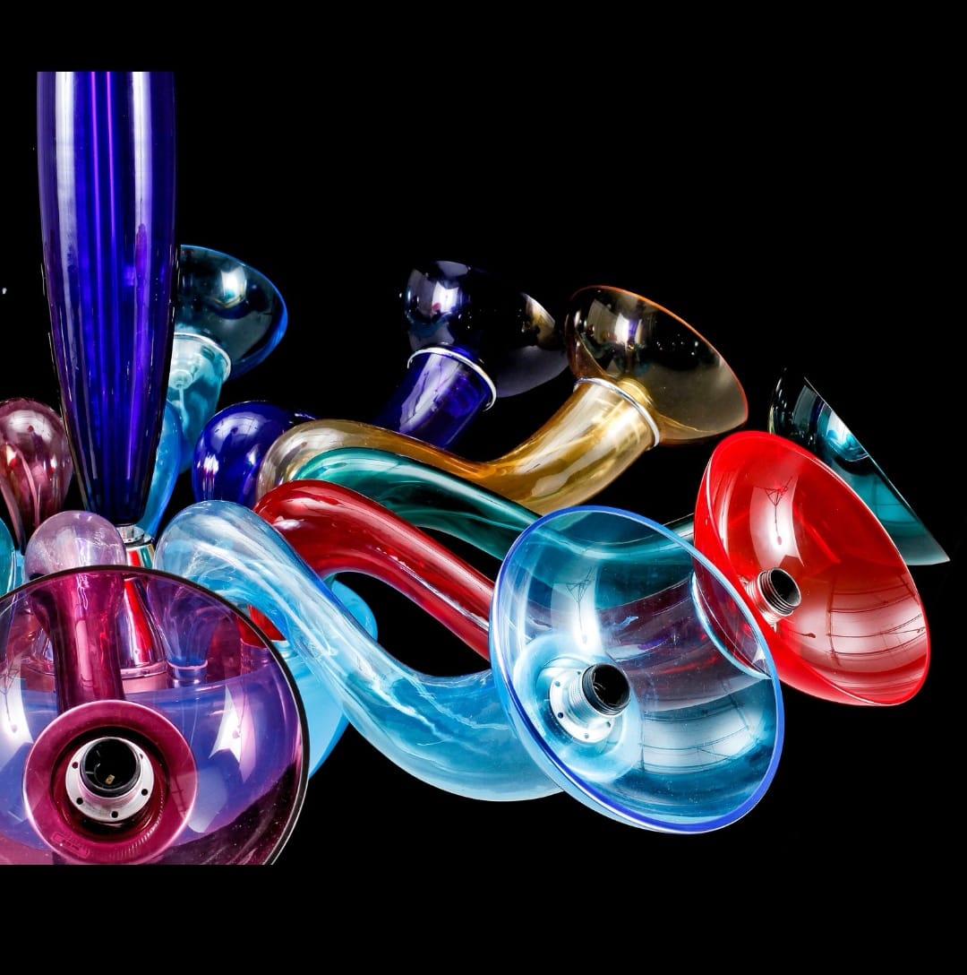 lustre sur mesure verre murano venitien colore lustre verre murano venitien colore